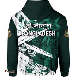 bangladesh cricket team zip up and pullover hoodie special bangla tigers