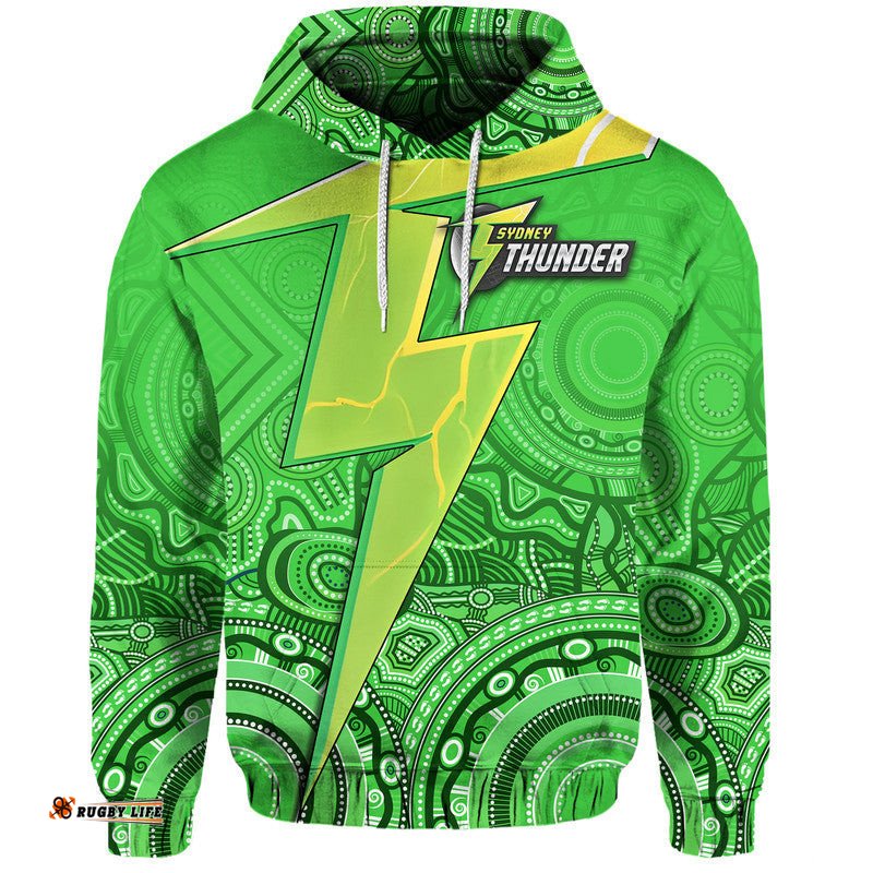 custom personalised sydney thunder indigenous aboriginal arts zip up and pullover hoodie