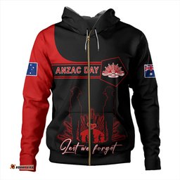 australia hoodie anzac day army and soldiers style