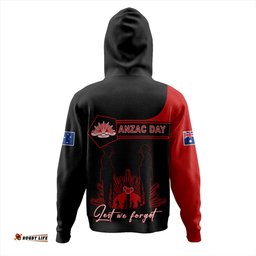 australia hoodie anzac day army and soldiers style