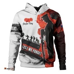 australia hoodie - custom anzac day special style ( ver 2 )