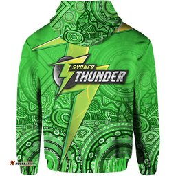 sydney thunder indigenous aboriginal arts zip up and pullover hoodie