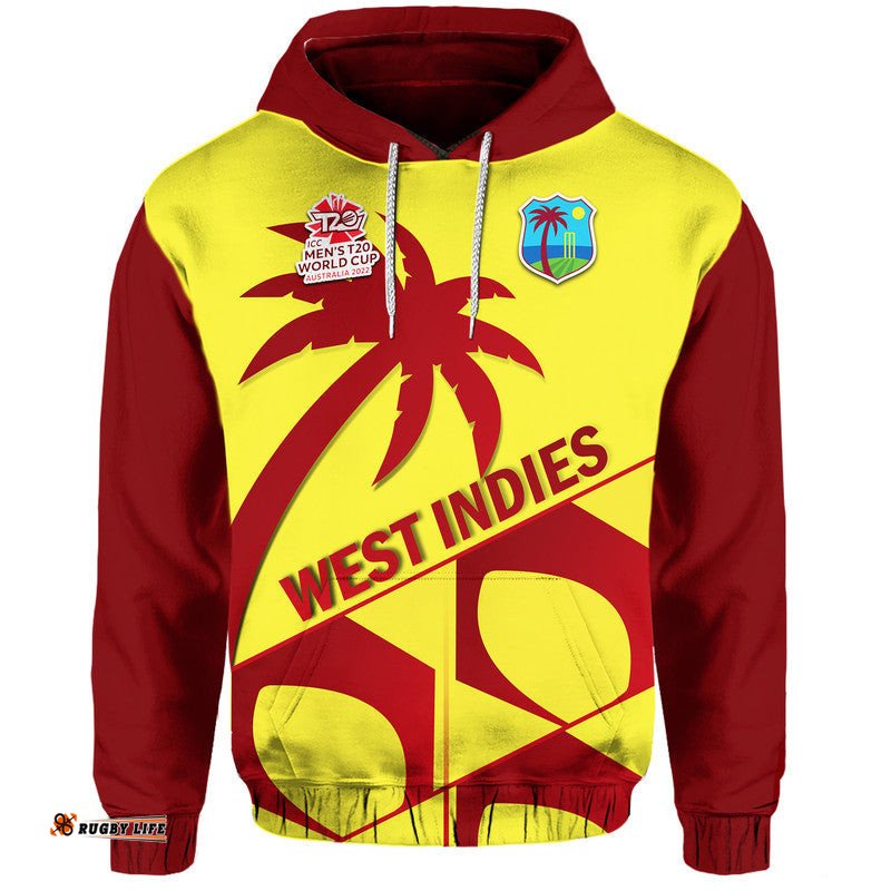 west indies windies cricket mens t20 world cup zip up and pullover hoodie