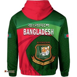 bangladesh cricket team zip up and pullover hoodie bangla tigers simple