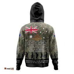 australia anzac day hoodie - australia and new zealand warriors all gave some some gave all hoodie