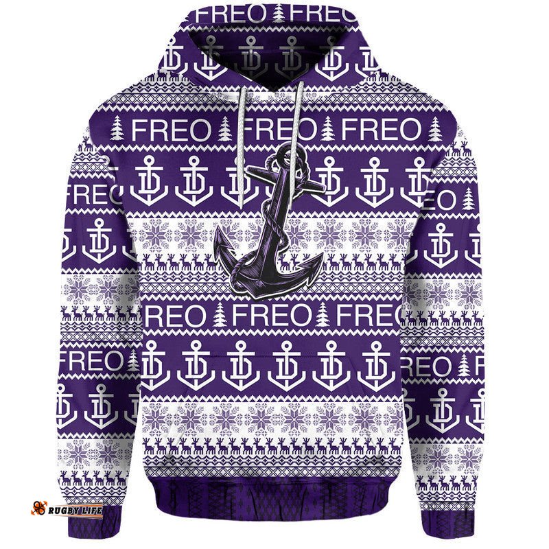 australian football league christmas freo sweatshirt