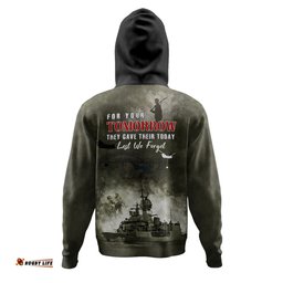 australia hoodie anzac day lest we forget for your tomorrow they gave their today