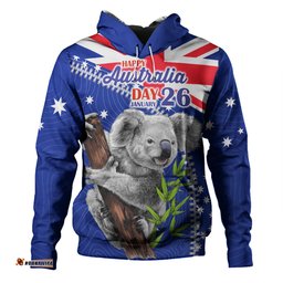 australia australia day hoodie - koala happy australia day hoodie
