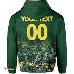 custom personalised and number australia aboriginal hoodie rugby world cup