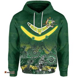 custom personalised and number australia aboriginal hoodie rugby world cup