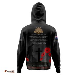 australia anzac hoodie - australia remember ver3