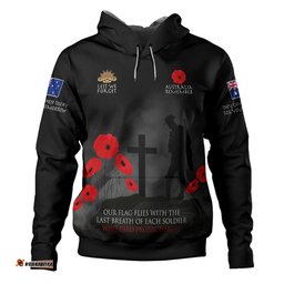 australia anzac hoodie - australia remember ver3