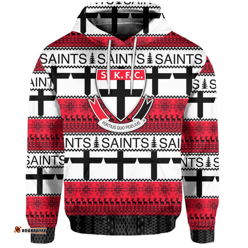 australian football league christmas saints sweatshirt