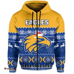 west coast football hoodie eagles indigenous merry christmas