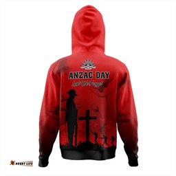 australia hoodie anzac day lest we forget red poppy