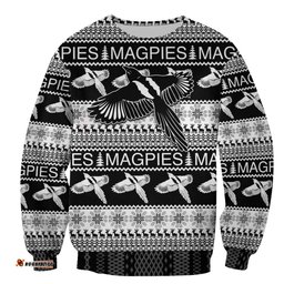 australian football league christmas magpies sweatshirt