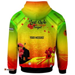 panthers rugby hoodie custom panthers remembrance day lest we forget poppies hoodie