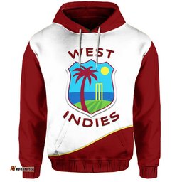west indies windies cricket zip up and pullover hoodie