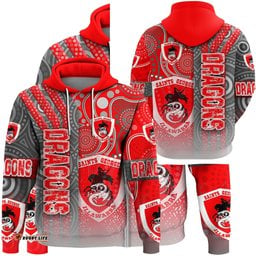 vibe hoodie clothing st george illawarra dragons sporty style zip hoodie