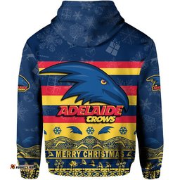 adelaide crows unique winter season zip up and pullover hoodie adelaide merry christmas