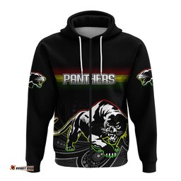 black panthers rugby league aborigina hoodie