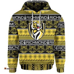 australian football league christmas richmond sweatshirt