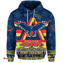 custom personalised and number adelaide crows unique winter season zip up and pullover hoodie adelaide merry christmas