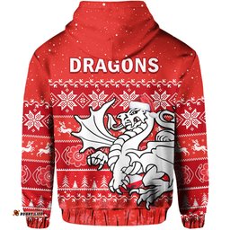 dragons rugby hoodie indigenous st george illawarra merry christmas