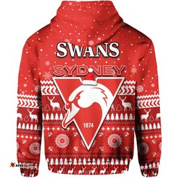 swans football hoodie christmas sydney