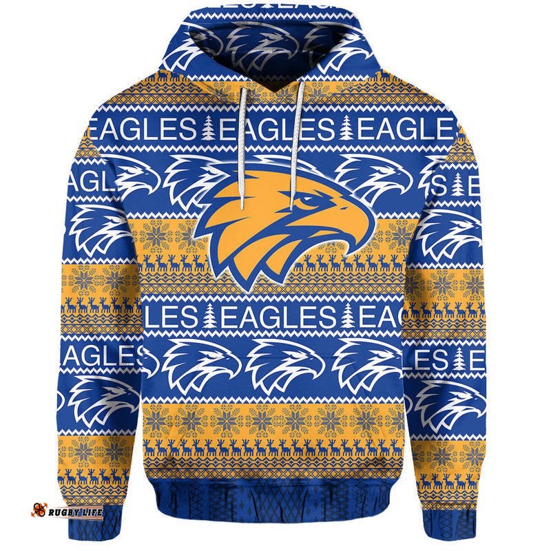 australian football league christmas eagles sweatshirt