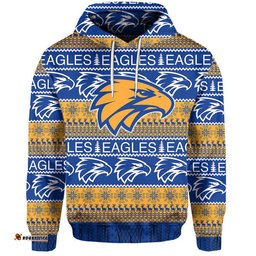australian football league christmas eagles sweatshirt