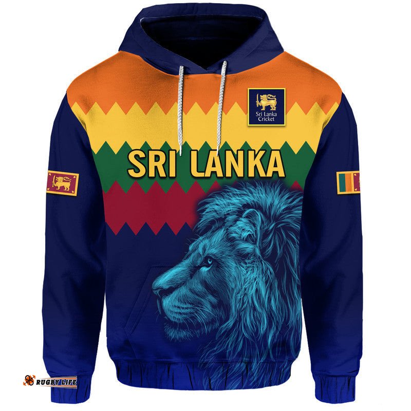 sri lanka the lions cricket zip up and pullover hoodie