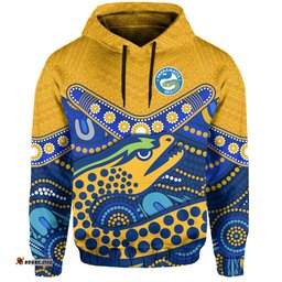 eels rugby hoodie aboriginal and polynesia parramatta