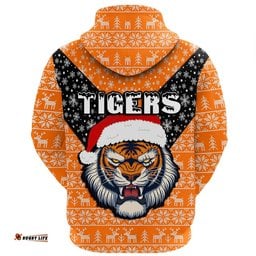 vibe hoodie clothing wests tigers christmas zip hoodie