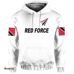custom personalised trinidad and tobago cricket red force zip up and pullover hoodie special style