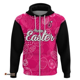 custom personalised sydney sixers cricket happy easter day zip up and pullover hoodie simple style