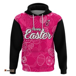 custom personalised sydney sixers cricket happy easter day zip up and pullover hoodie simple style