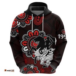 custom personalised nrl st george illawarra dragons rugby saints 1998 aboriginal hoodie