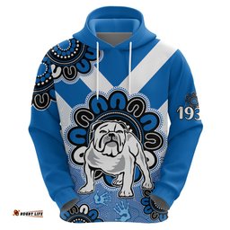 nrl canterbury bankstown bulldogs rugby berries 1935 aboriginal hoodie