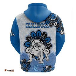 nrl canterbury bankstown bulldogs rugby berries 1935 aboriginal hoodie