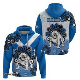 nrl canterbury bankstown bulldogs rugby berries 1935 aboriginal hoodie
