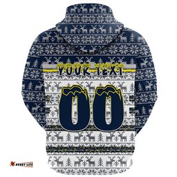 vibe hoodie clothing north queensland cowboys christmas zip hoodie