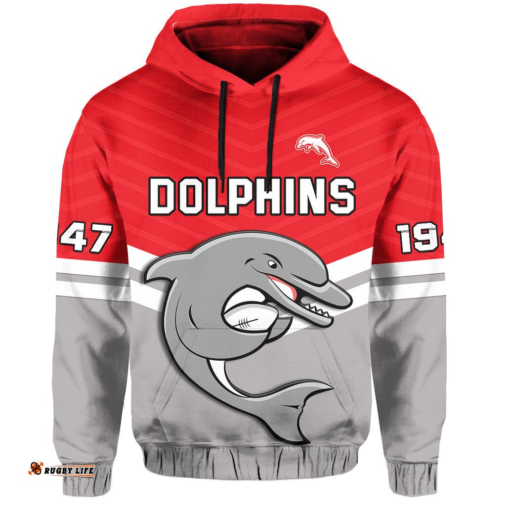 dolphins rugby hoodie sporty style ver02