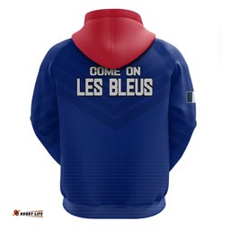 france rugby 7s come on les bleus hoodie