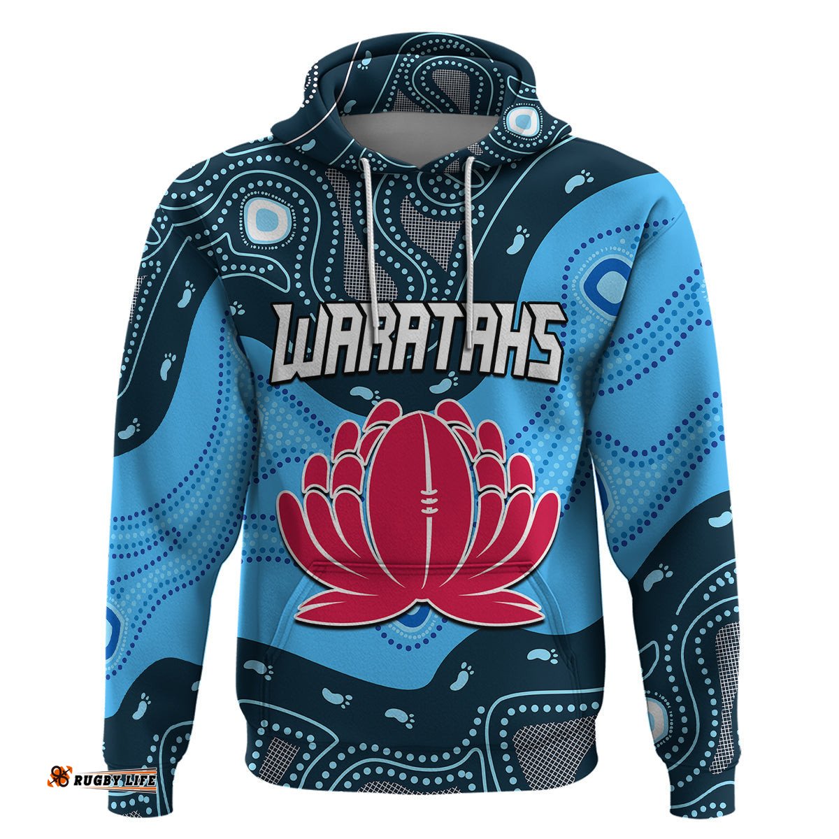 waratahs rugby hoodie nsw indigenous