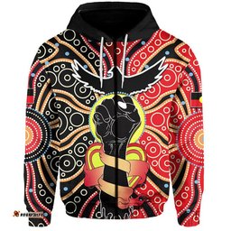 custom personalised aboriginal lives matter hoodie