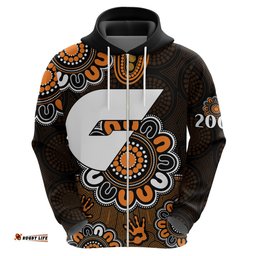 afl gws giants 2012 aboriginal hoodie