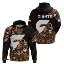 afl gws giants 2012 aboriginal hoodie