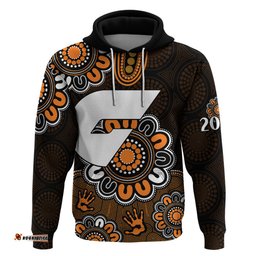 afl gws giants 2012 aboriginal hoodie
