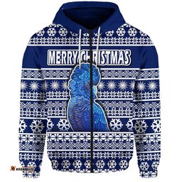 custom personalised australian cockatoo christmas vibe with aboriginal dot painting style zip up and pullover hoodie
